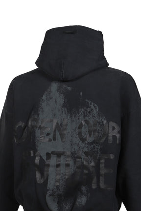 EDUCATE HOODIE / BLACK 