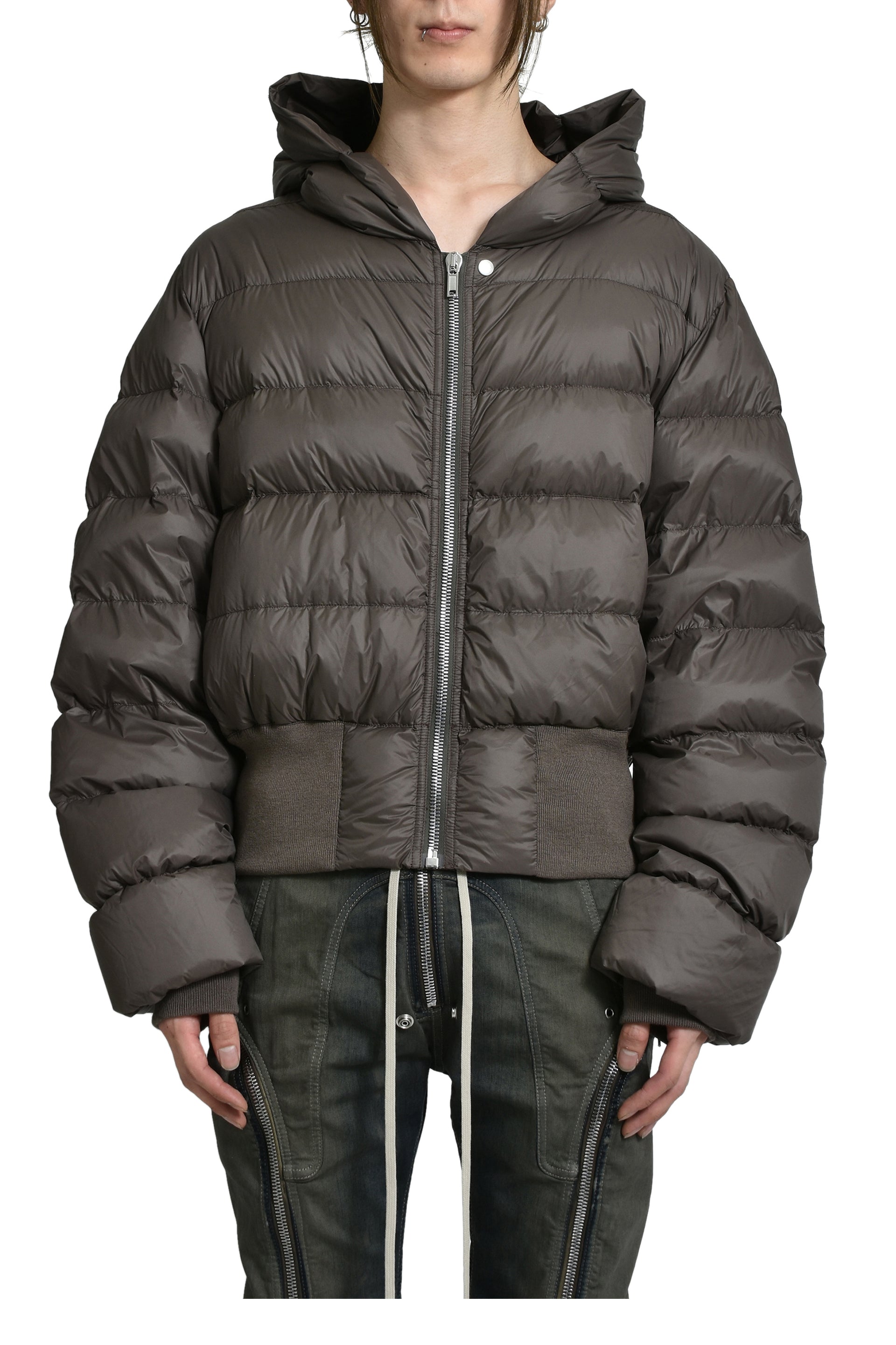 HOODED JKT / DRKDUST