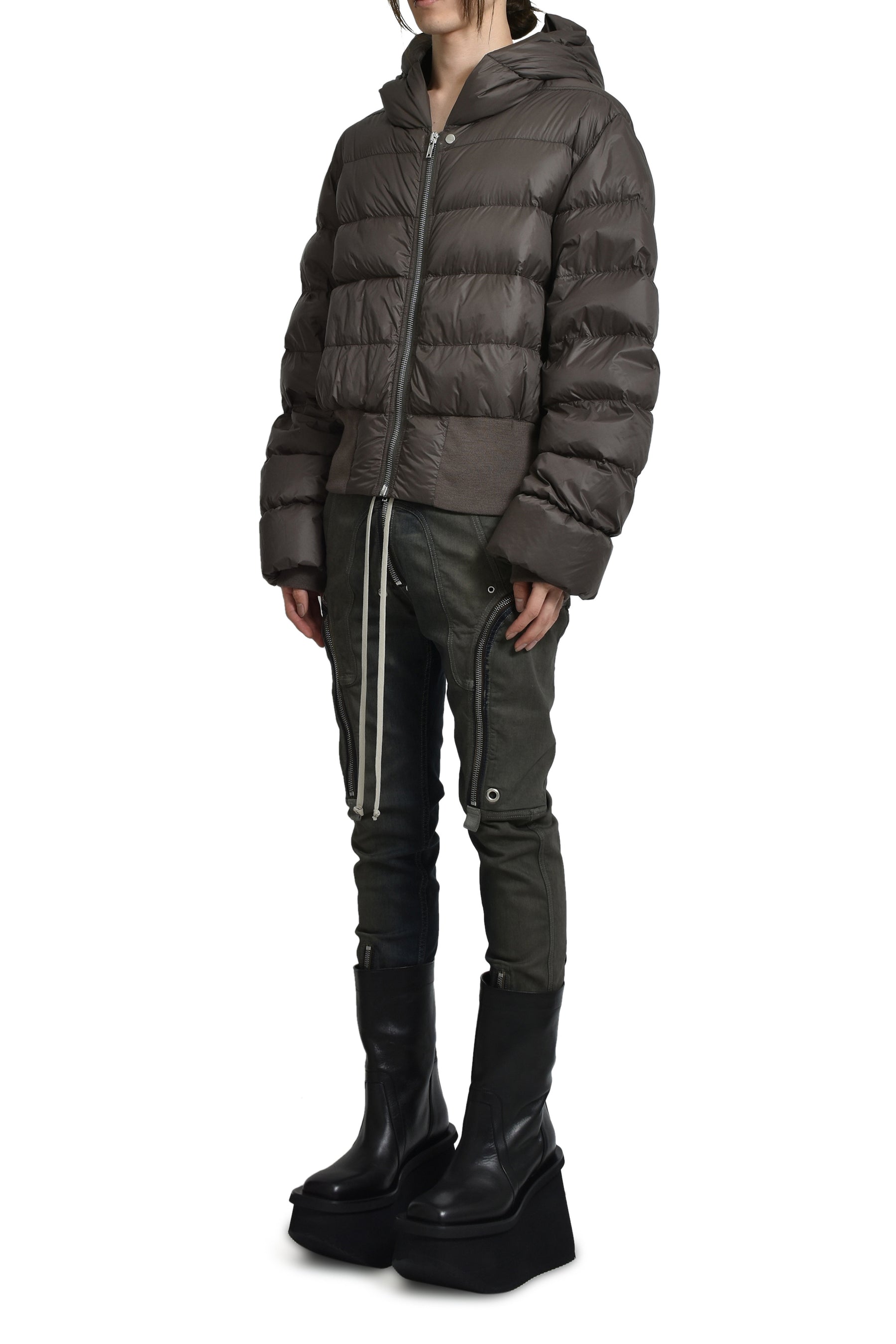 HOODED JKT / DRKDUST