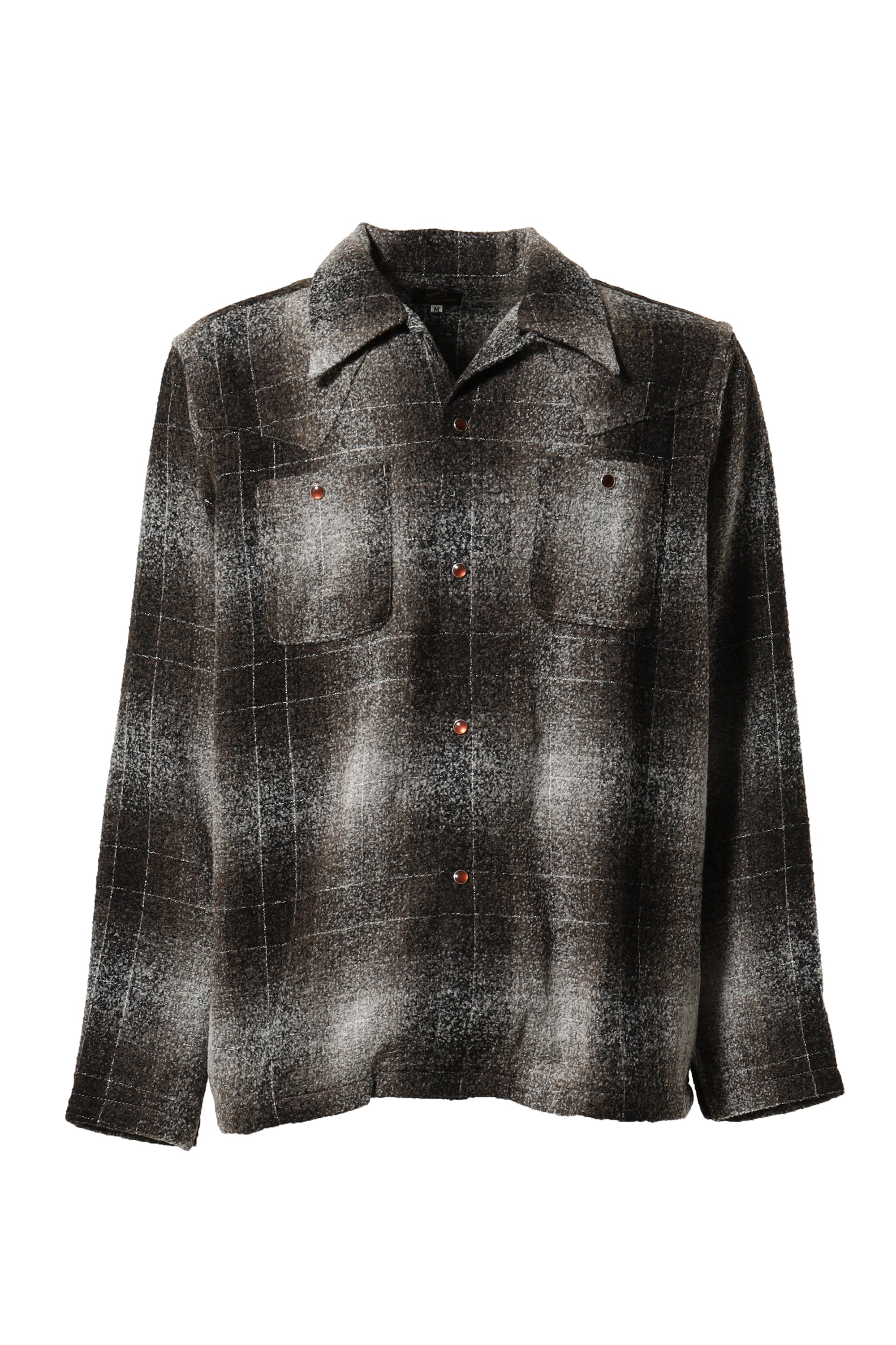 Needles FW23 COWBOY ONE-UP SHIRT - W/N/PE OMBRE PLAID