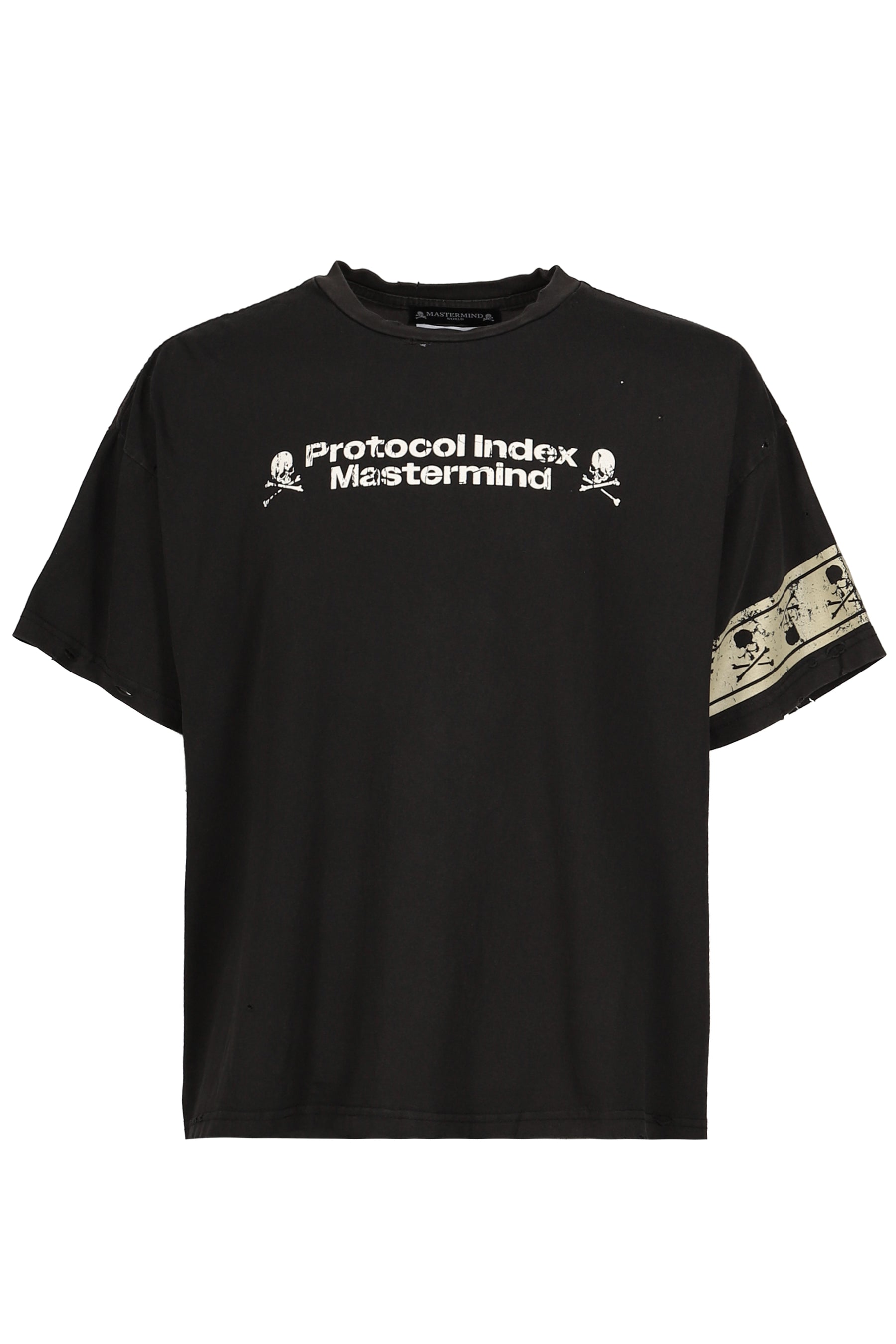 UPSIDE-DOWN T-SHIRT / BLK