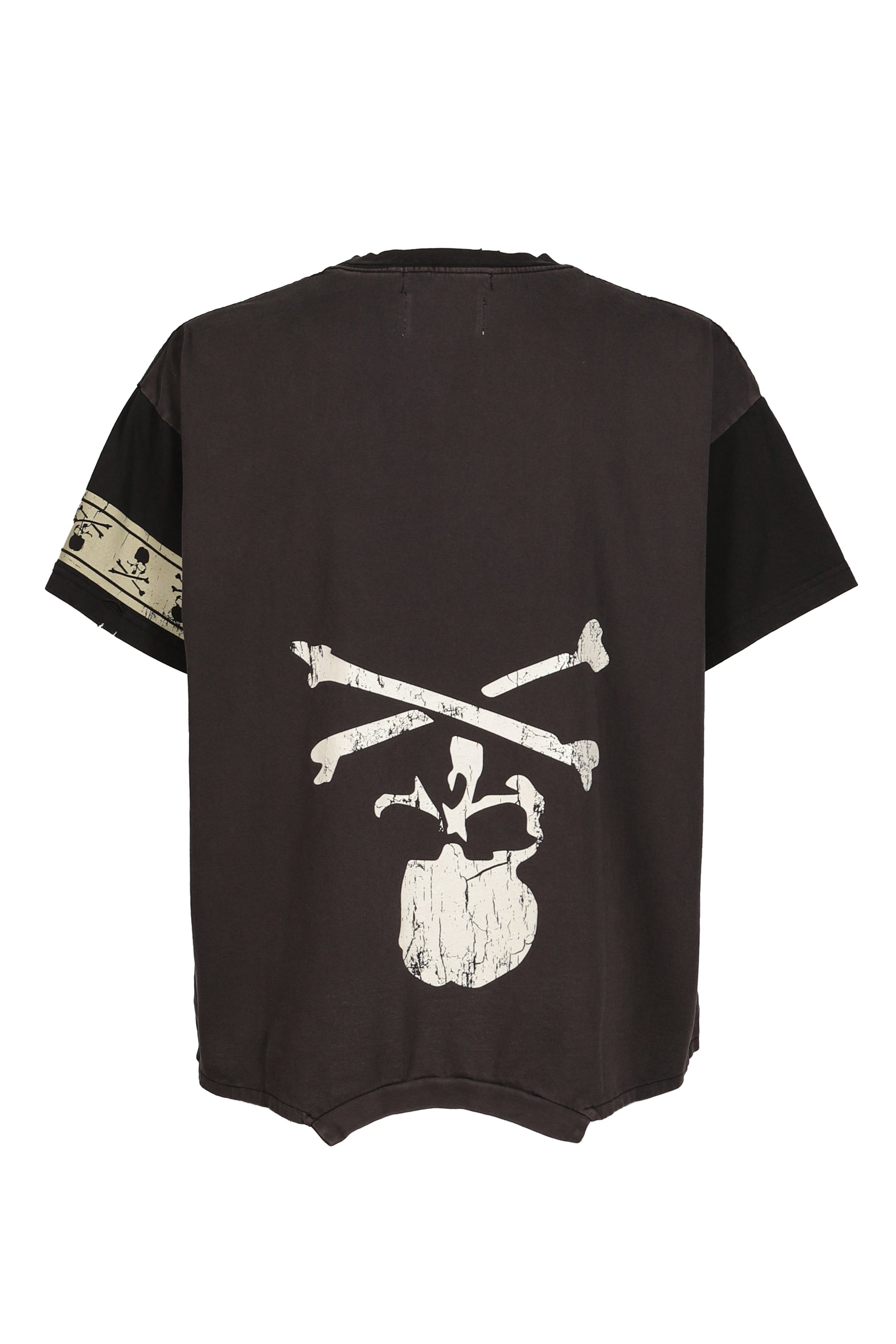 UPSIDE-DOWN T-SHIRT / BLK