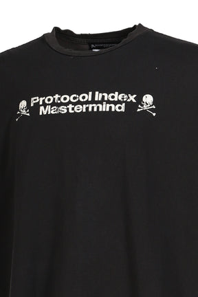 UPSIDE-DOWN T-SHIRT / BLK