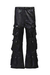 COATING TRIPLE CARGO PANTS TYPE-2 / BLK