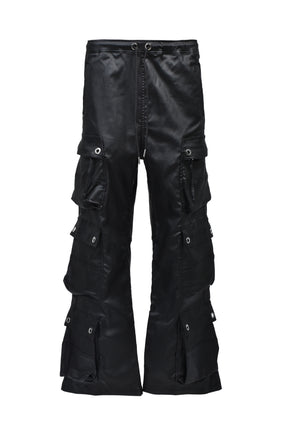 COATING TRIPLE CARGO PANTS TYPE-2 / BLK