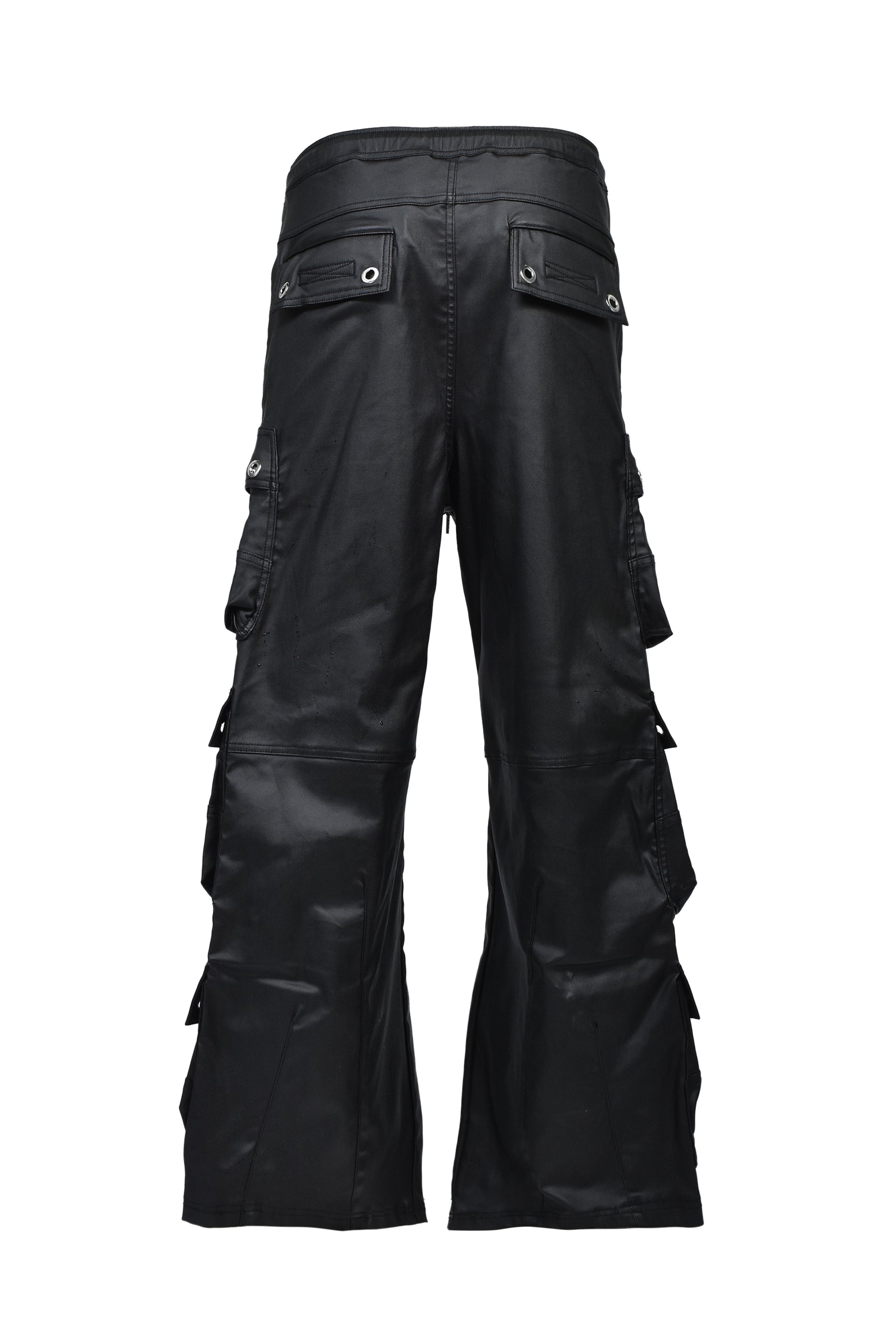 COATING TRIPLE CARGO PANTS TYPE-2 / BLK