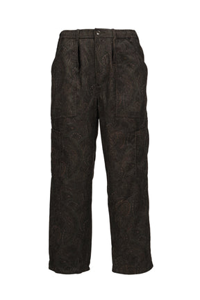 TECH MECHANICS PANTS CORDUROY PAISLEY / D.BRW
