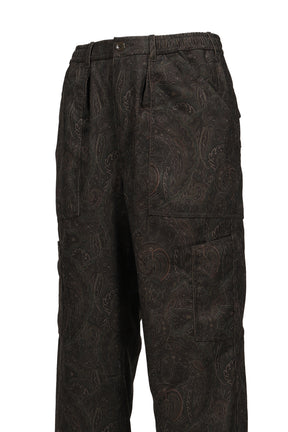 TECH MECHANICS PANTS CORDUROY PAISLEY / D.BRW