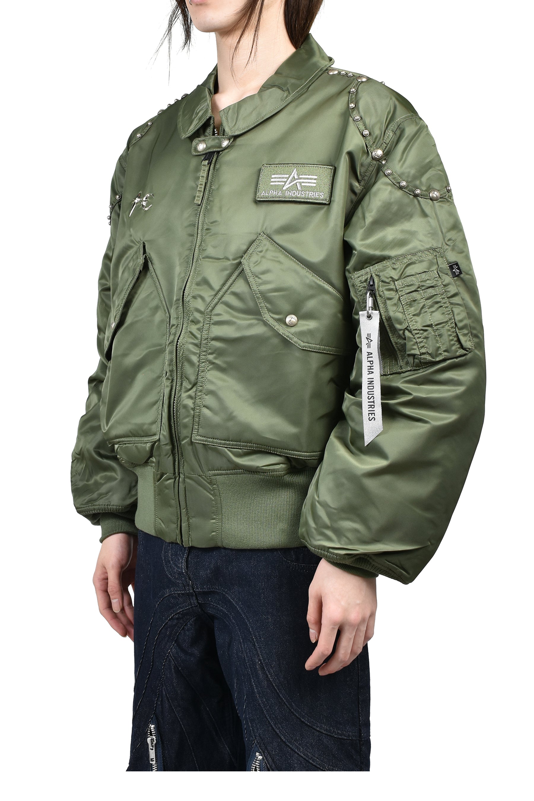 AI CWU 45/P FLIGHT JACKET (RIVET VERSION) / SAGE 