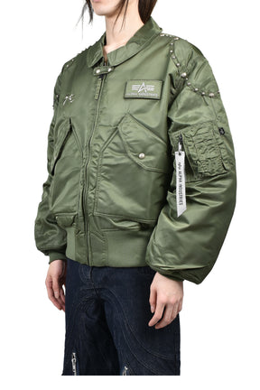 AI CWU 45/P FLIGHT JACKET (RIVET VERSION) / SAGE 