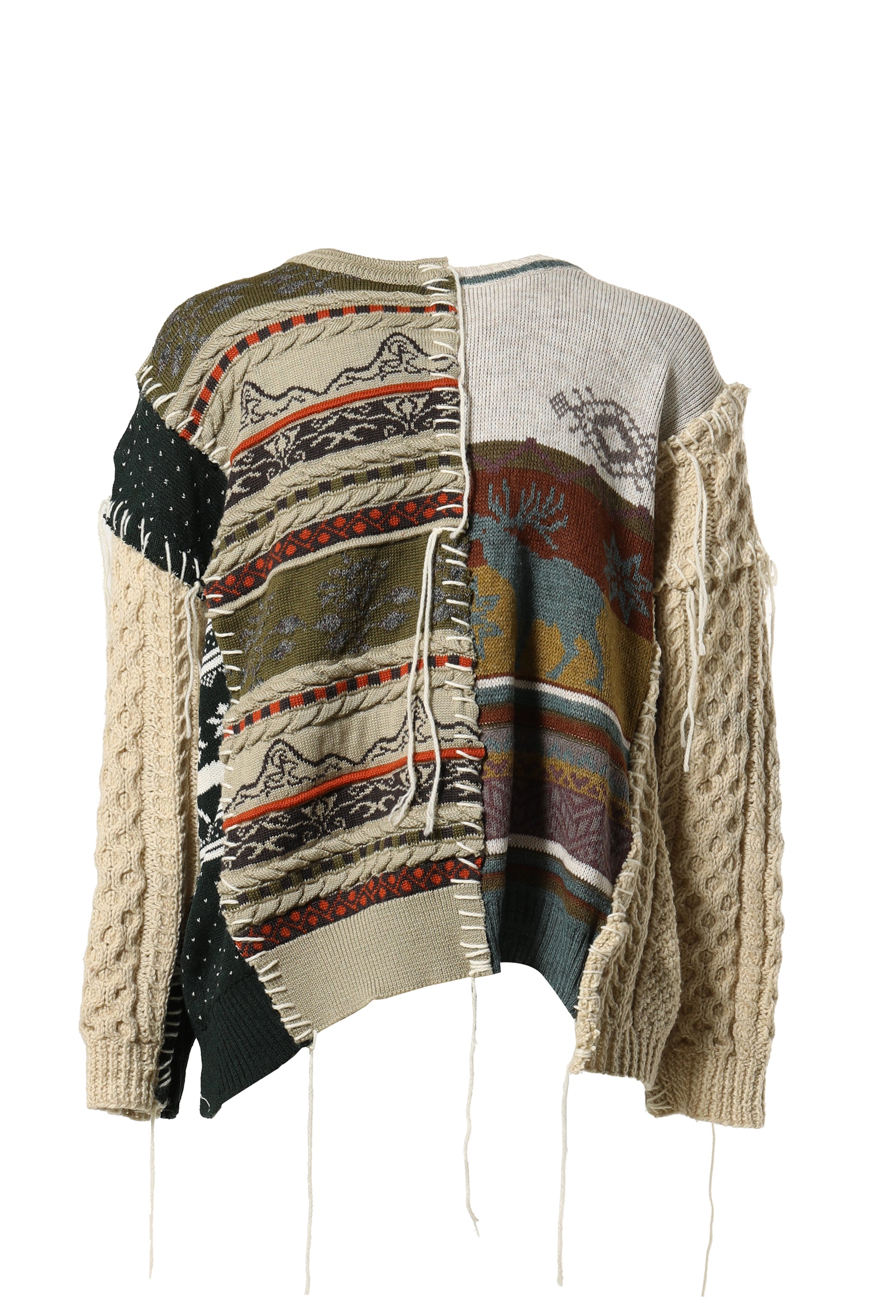 Nordic Collage Sweater-