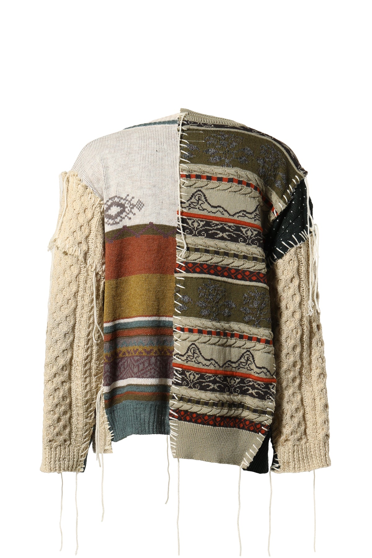 Nordic Collage Sweater-