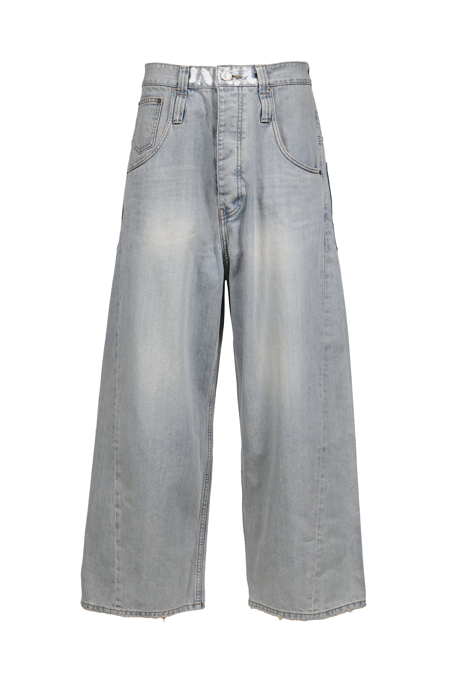 RETRO DENIM PANTS / BLU