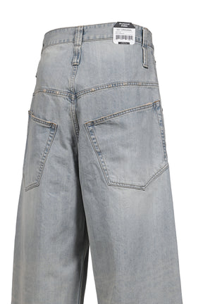 RETRO DENIM PANTS / BLU