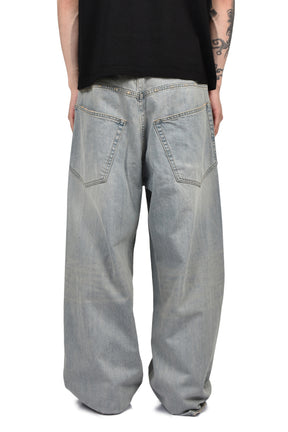 RETRO DENIM PANTS / BLU