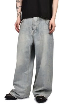 RETRO DENIM PANTS / BLU