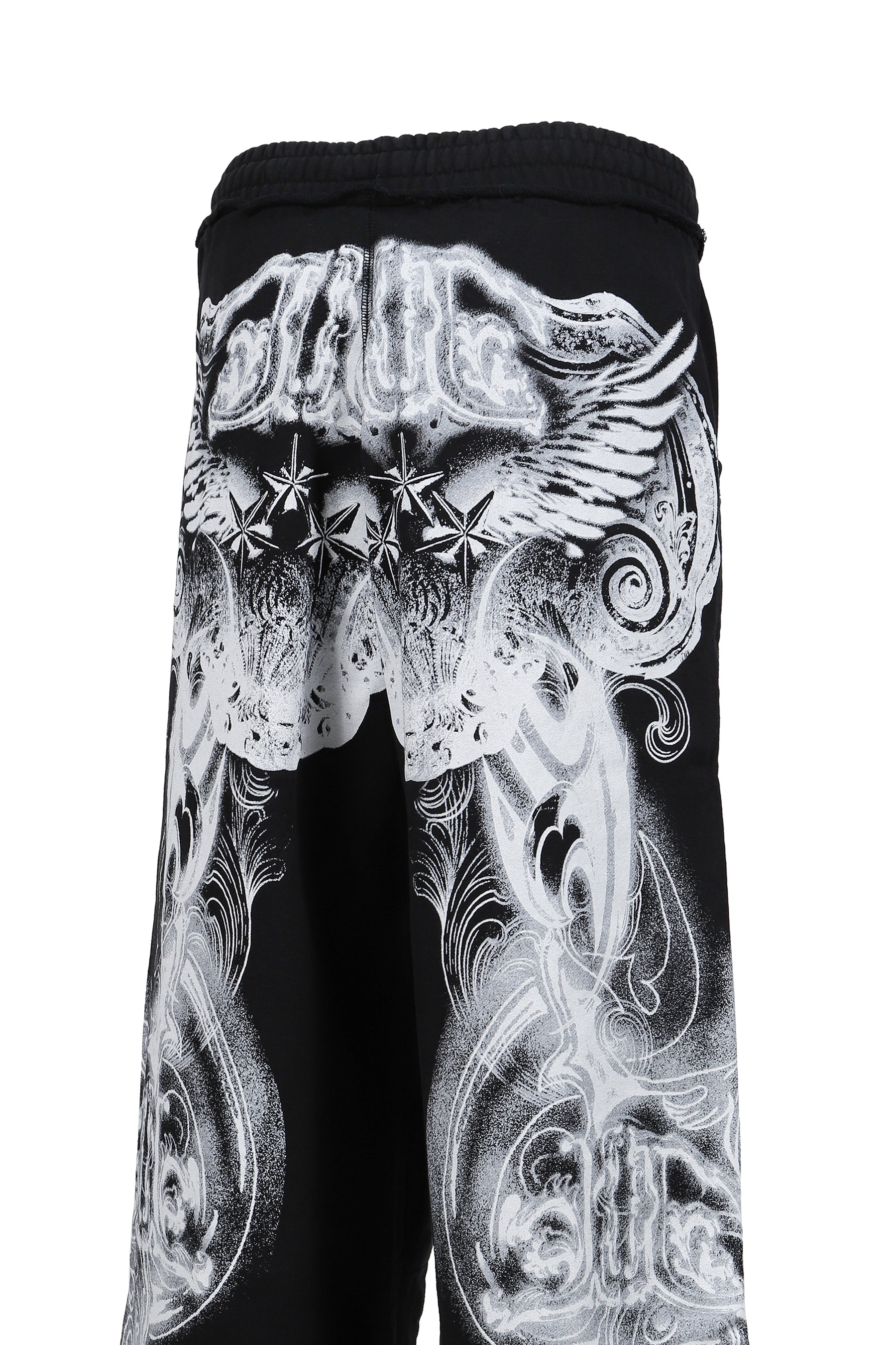 BLACK GOTHIC PRINTED JOGGER / BLK