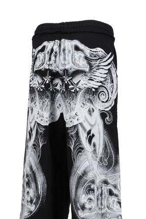 BLACK GOTHIC PRINTED JOGGER / BLK