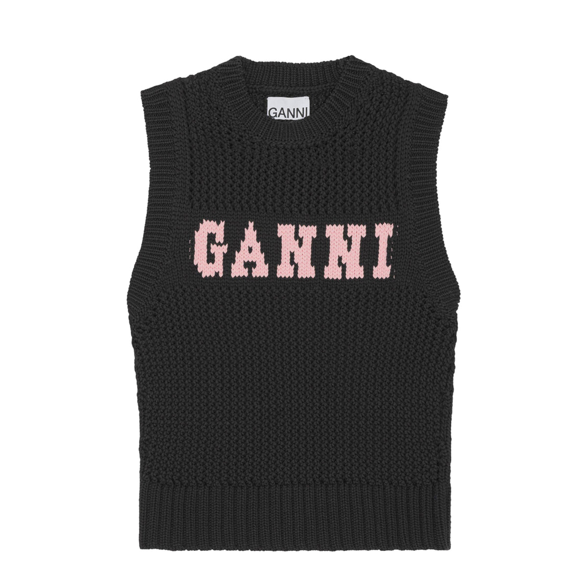 GANNI / ガニー】Graphic GANNI Vest - ベスト/ジレ