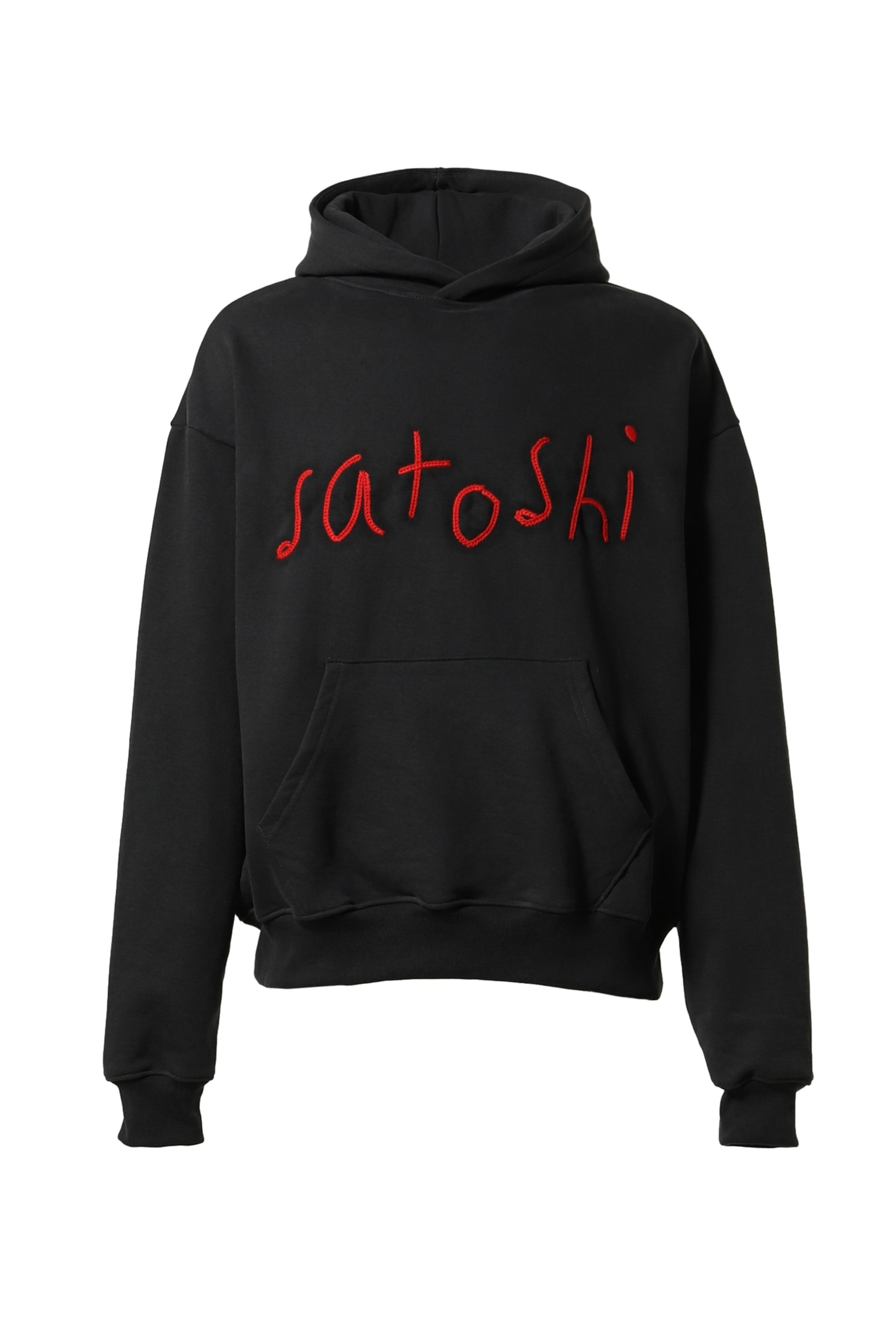 SATOSHI NAKAMOTO ALIVE OR JUST BREATHING HOODIE / BLK