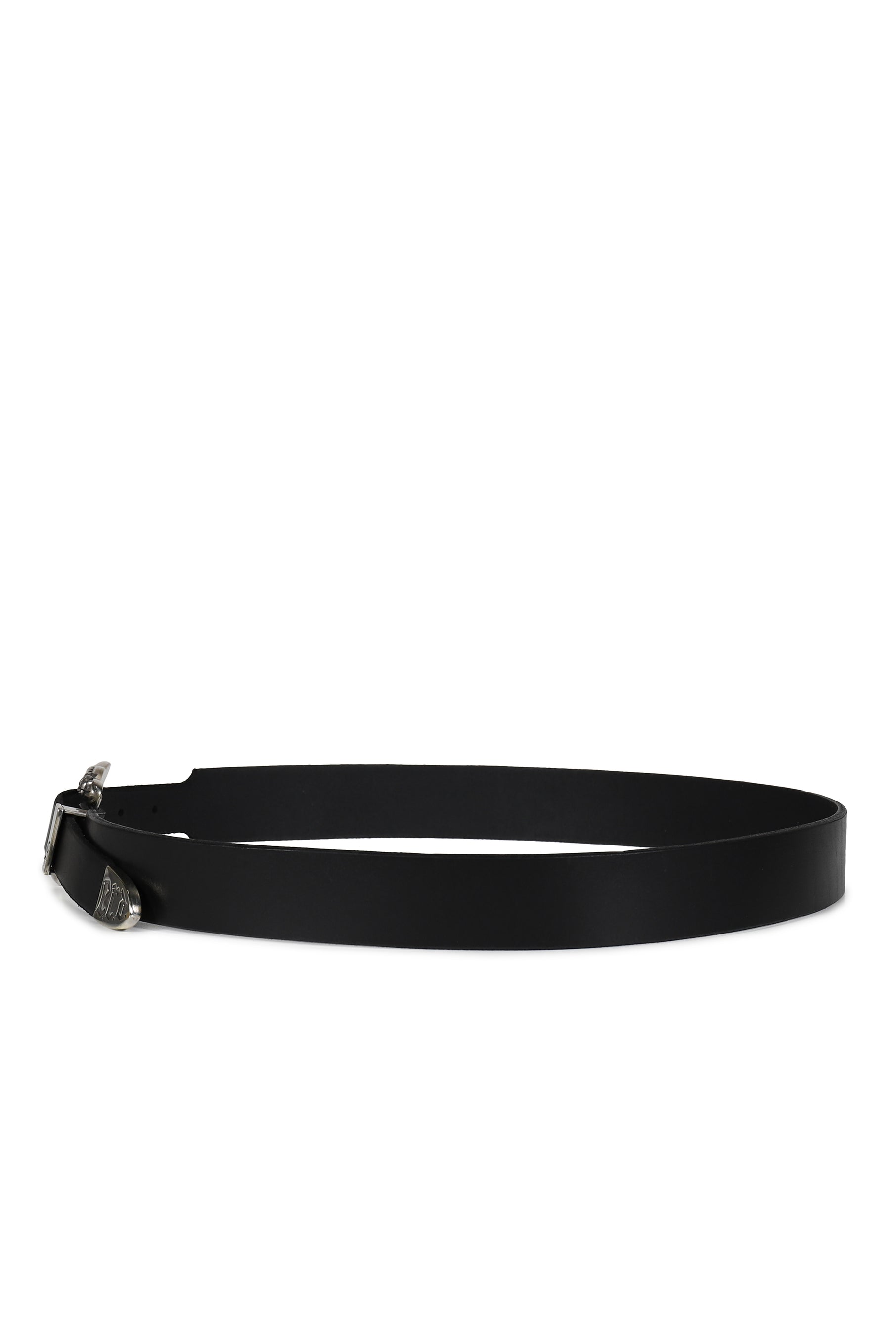 CLASSIC ROSE BUCKLE BELT / BLK