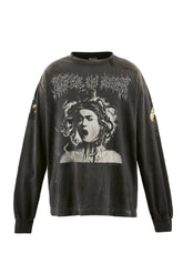 LS T-SHIRT/MEDUSA / BLK