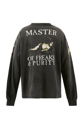 LS T-SHIRT/MEDUSA / BLK