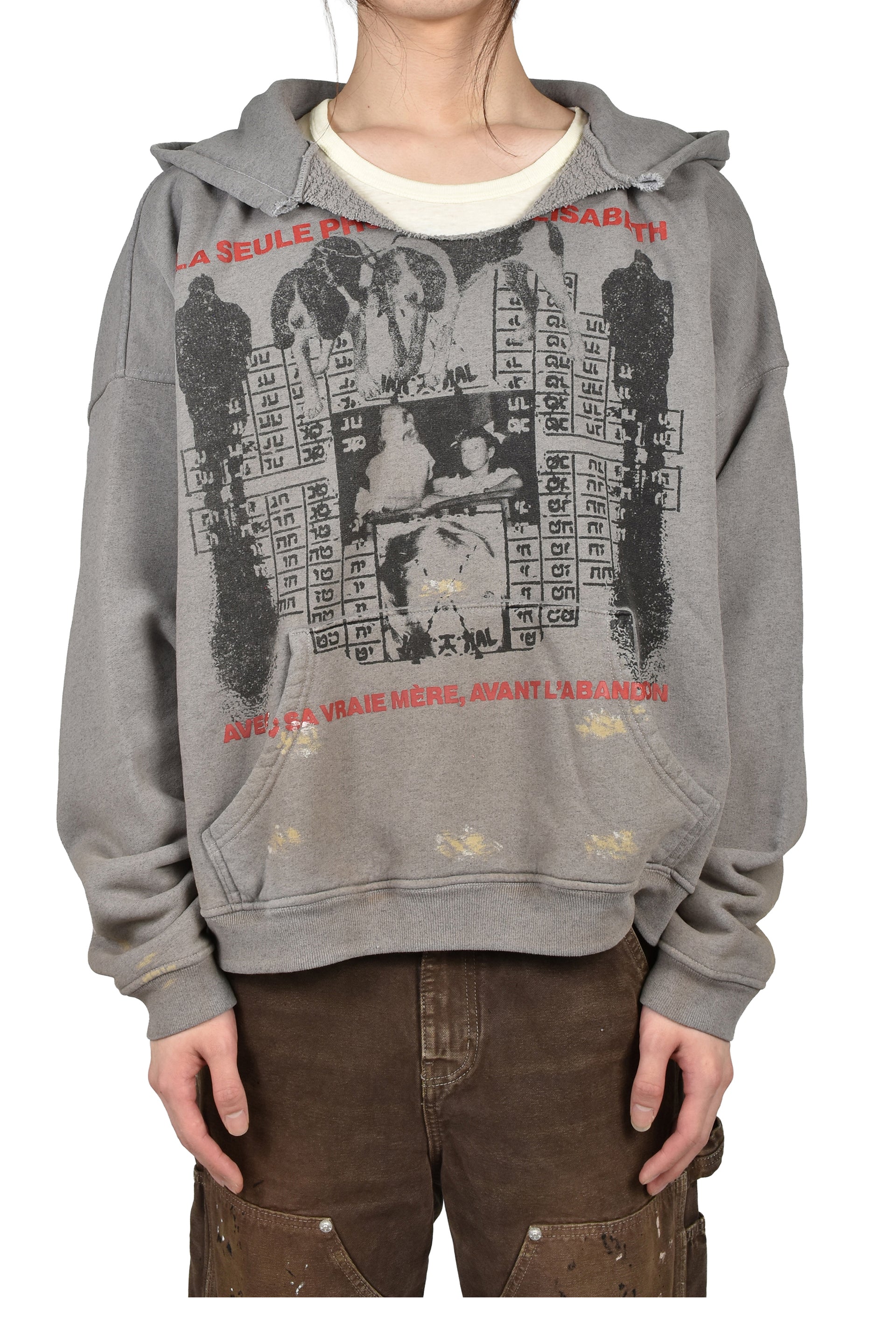 PHOTO OF ELISABETH HOODIE / DIRTY HEATHER GRY