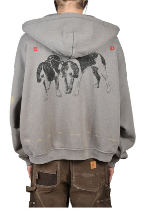 PHOTO OF ELISABETH HOODIE / DIRTY HEATHER GRY