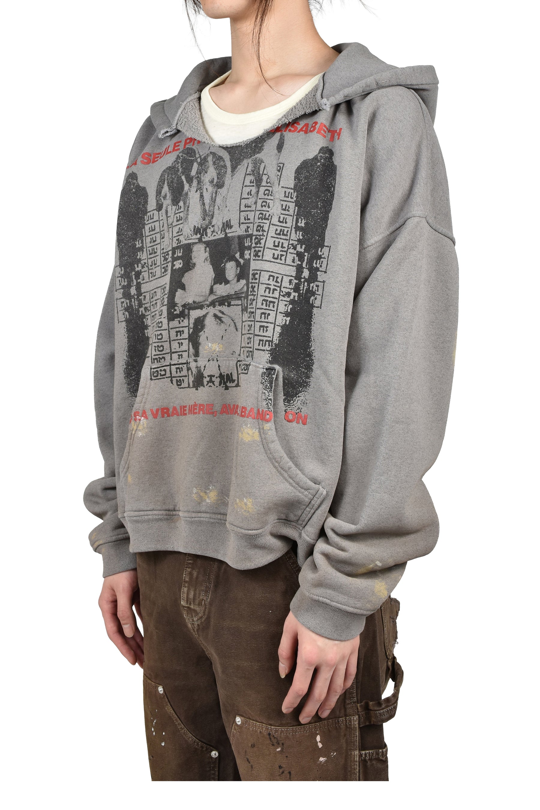 PHOTO OF ELISABETH HOODIE / DIRTY HEATHER GRY