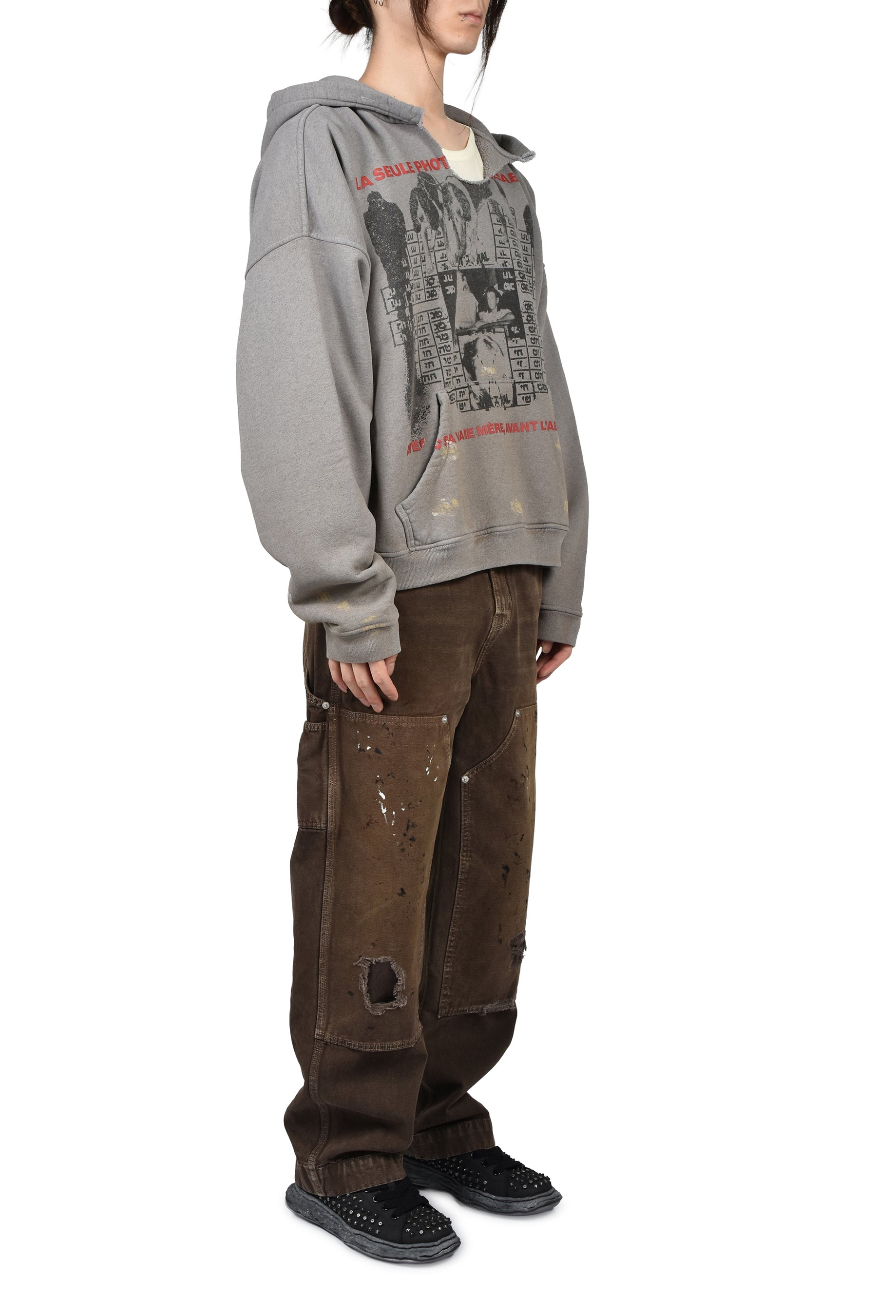 PHOTO OF ELISABETH HOODIE / DIRTY HEATHER GRY
