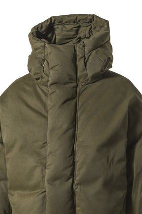 MML HOODED PUFFER / HUNTER