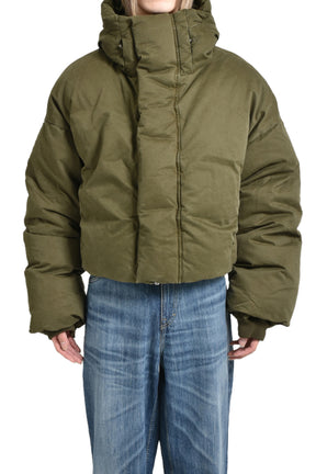 MML HOODED PUFFER / HUNTER