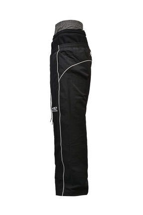 3 LAYERED TRACK PANTS / BLK