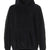 TRACK HOODY - C/PE VELOUR / BLK