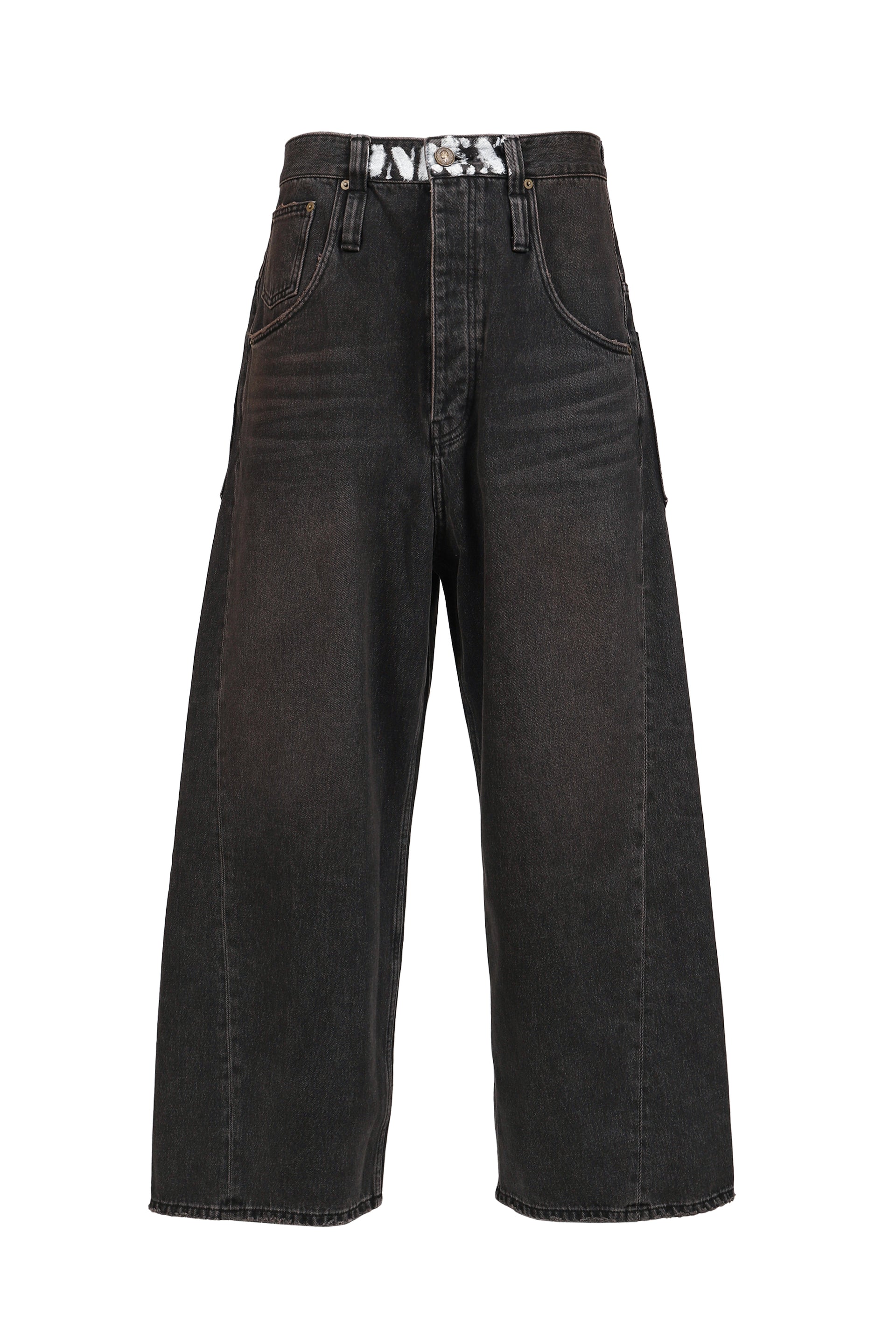 RETRO DENIM PANTS / BLK