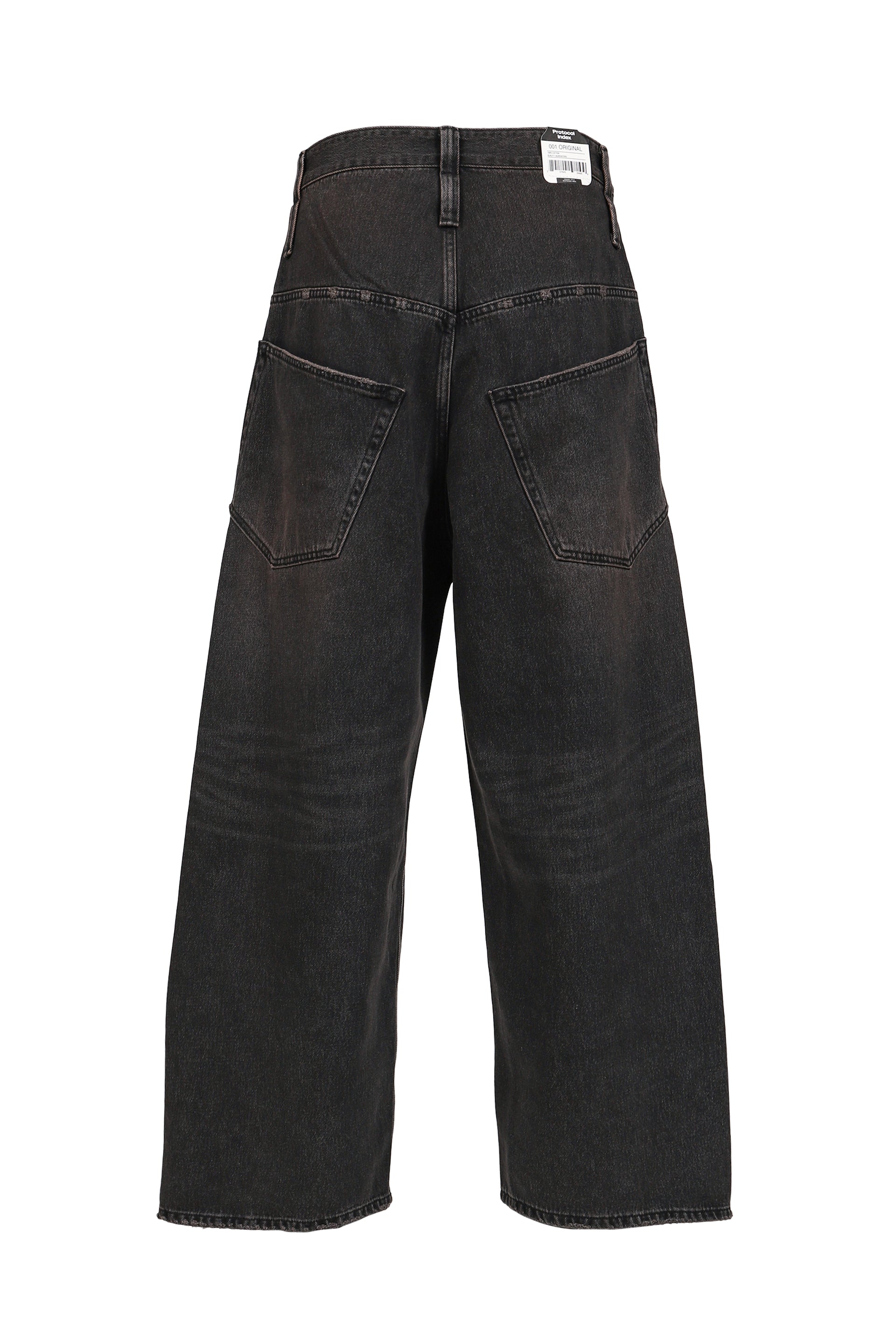 RETRO DENIM PANTS / BLK
