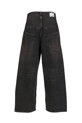RETRO DENIM PANTS / BLK