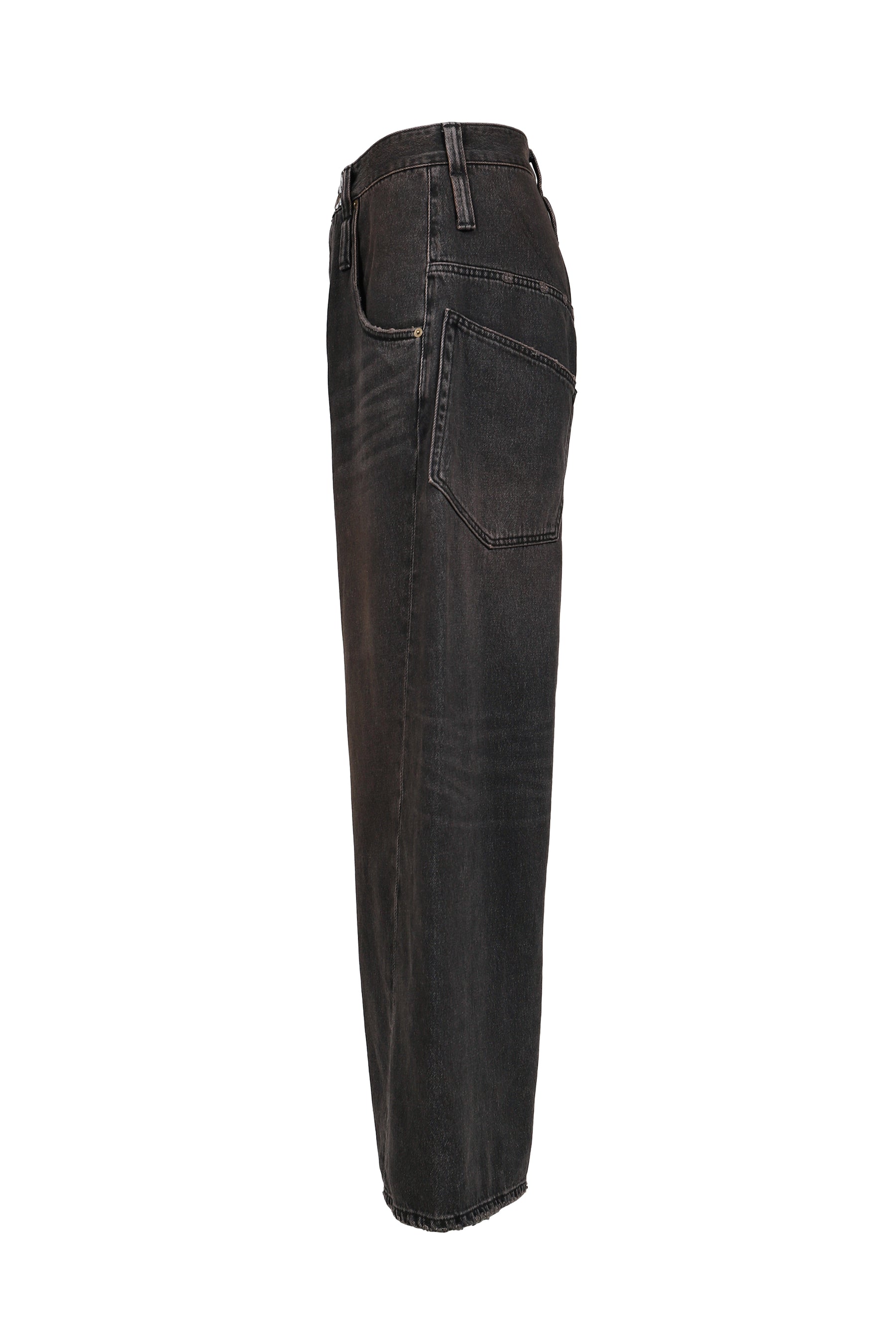 RETRO DENIM PANTS / BLK