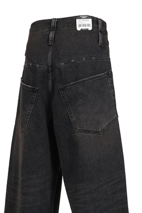 RETRO DENIM PANTS / BLK