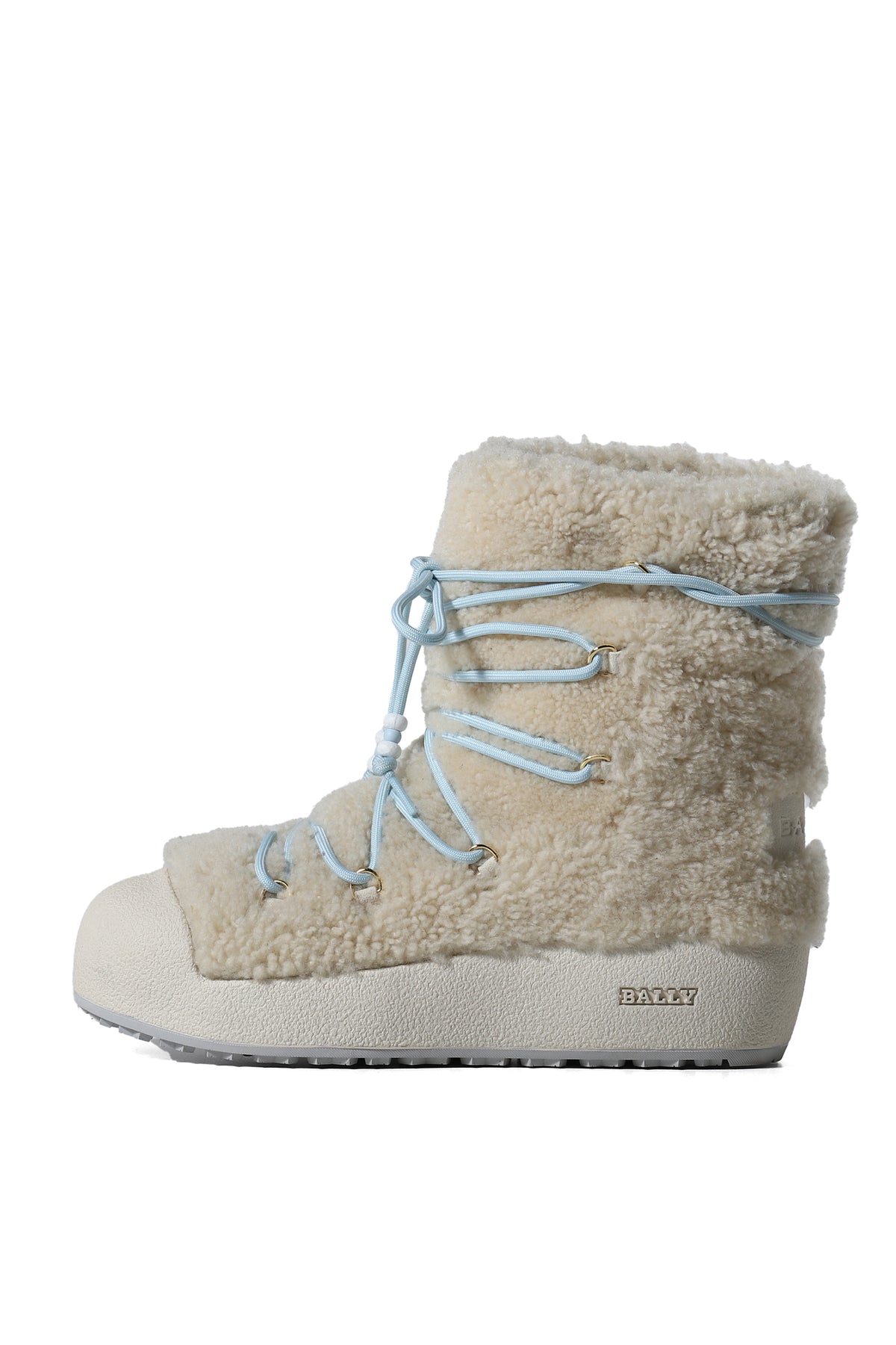 SHEARLING BOOTS / BONE