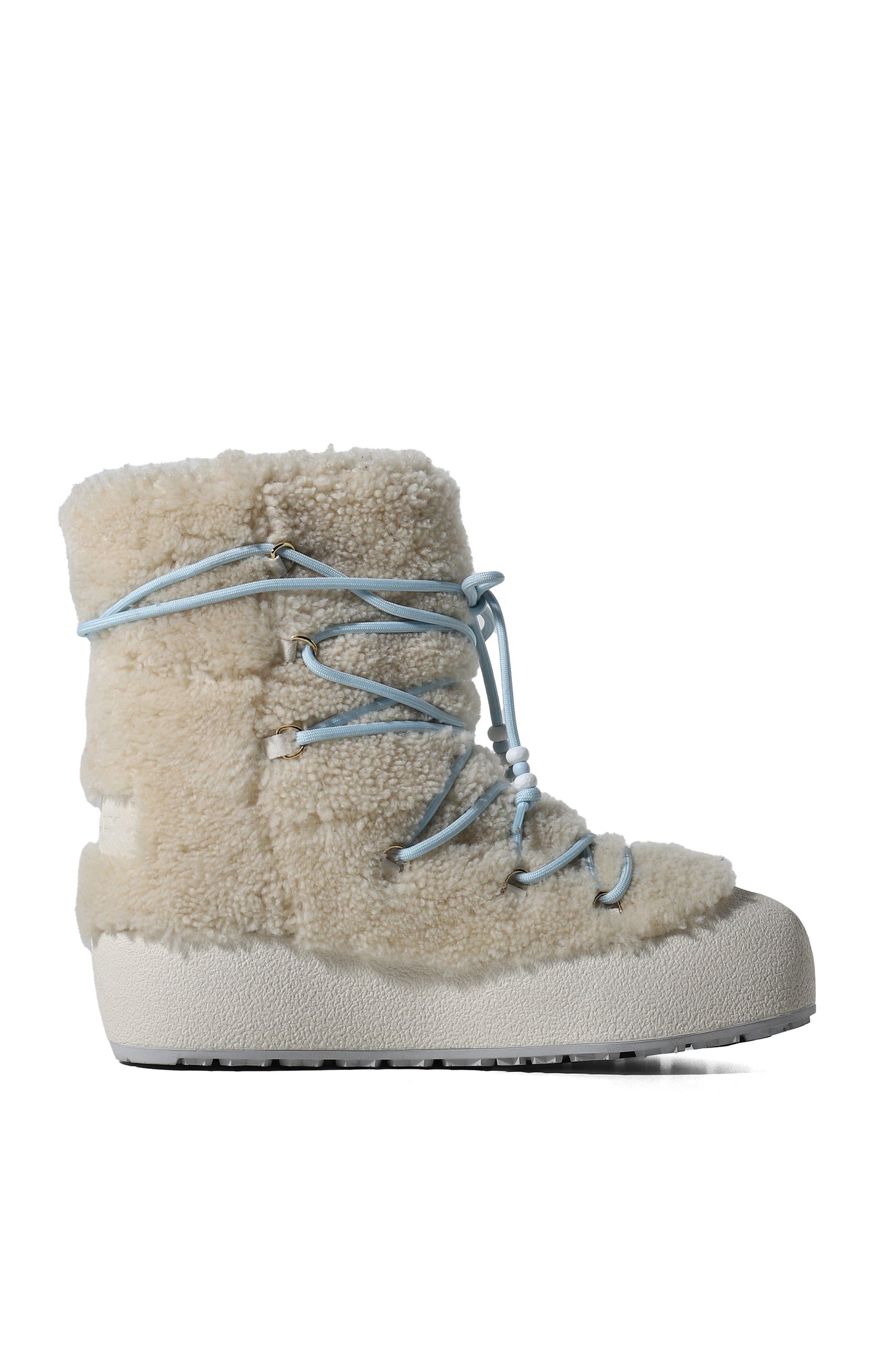 SHEARLING BOOTS / BONE