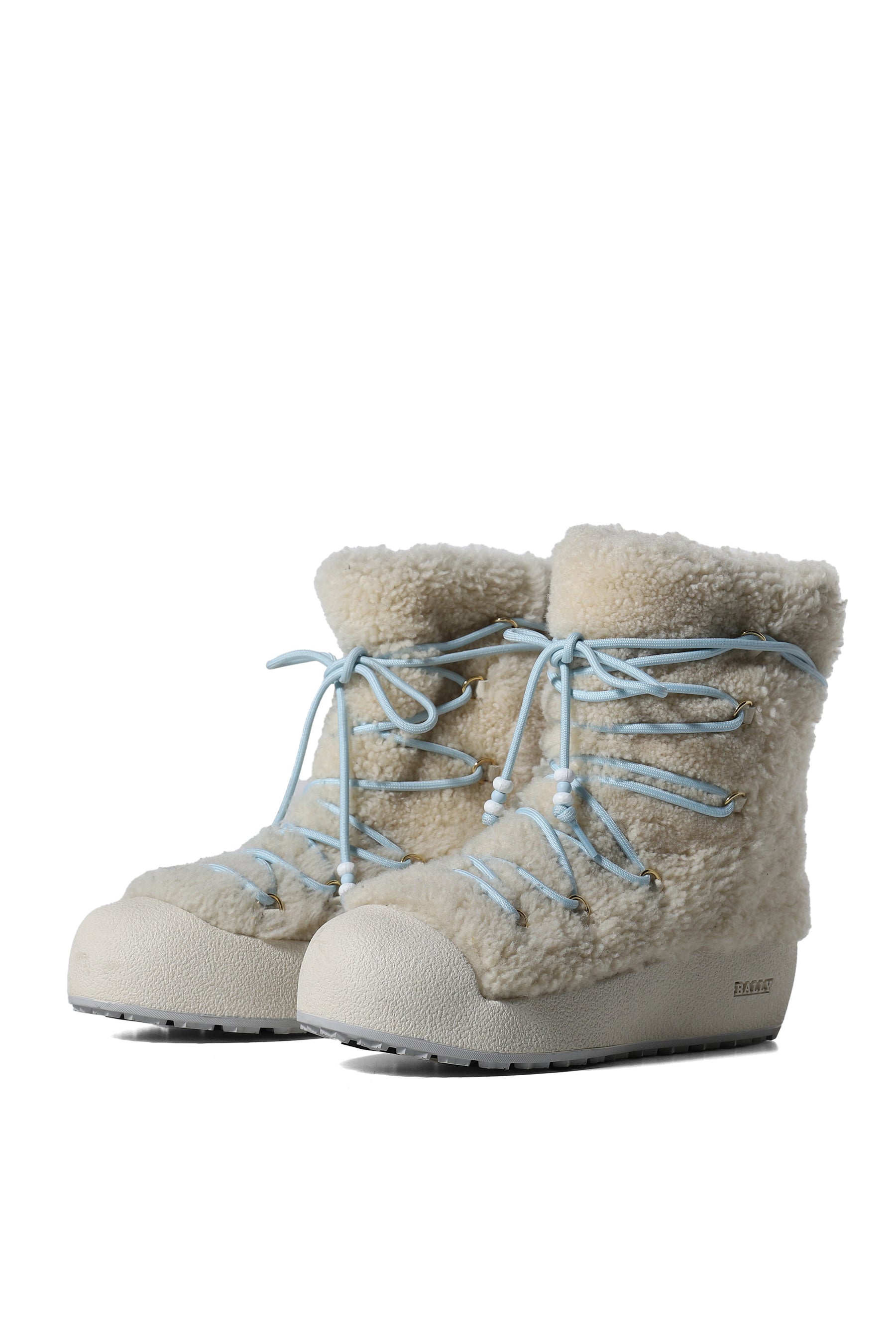 SHEARLING BOOTS / BONE