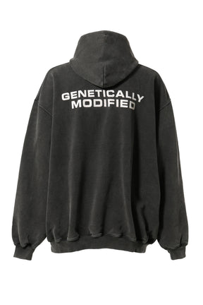 VETEMENTS ヴェトモン FW23 GENETICALLY MODIFIED HOODIE / WASHED BLK