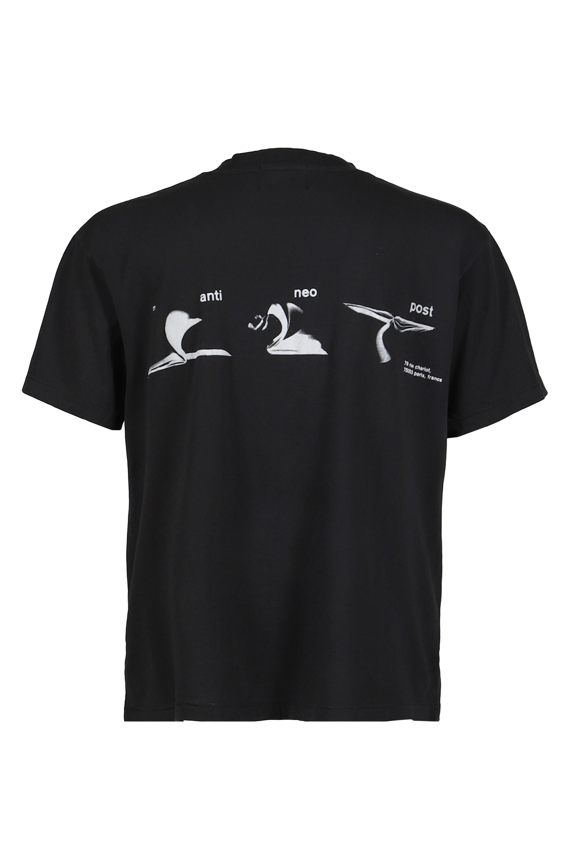 ANTI NEO POST T-SHIRT / FADED BLK