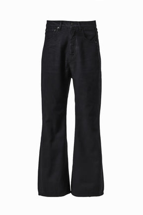 ITALY DULL BLACK BOOT CUT / BLK