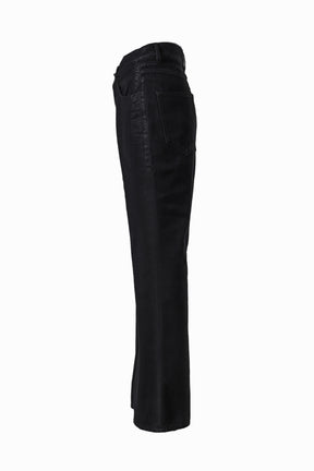 ITALY DULL BLACK BOOT CUT / BLK