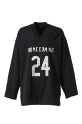 HEAVY FLEECE HOCKEY JERSEY / BLK