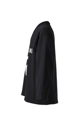 HEAVY FLEECE HOCKEY JERSEY / BLK