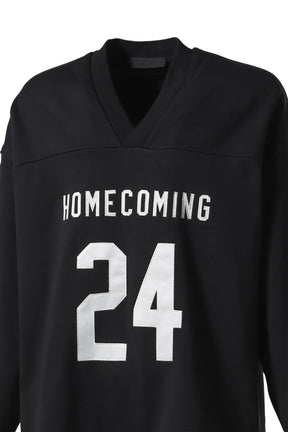 HEAVY FLEECE HOCKEY JERSEY / BLK